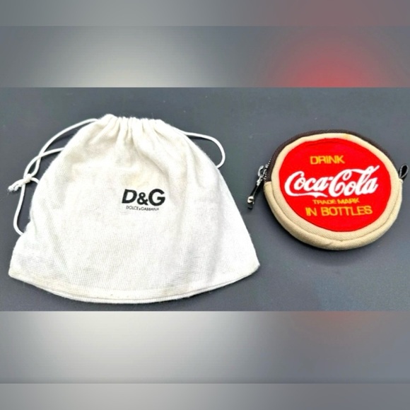 Dolce&Gabbana/CocaCola collab wallet and Dustbag. EXTREMELY RARE!!!
